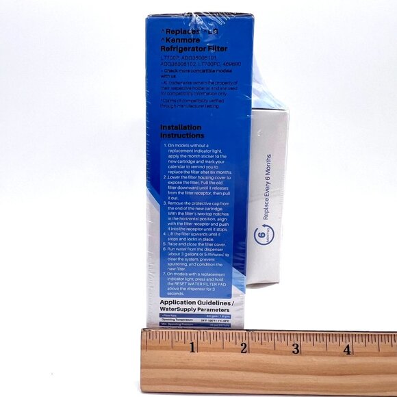 Icepure Refrigerator Filter Set Air Water ADQ36006101 LT700P 469690 AF004 2 Pack - Picture 8 of 9